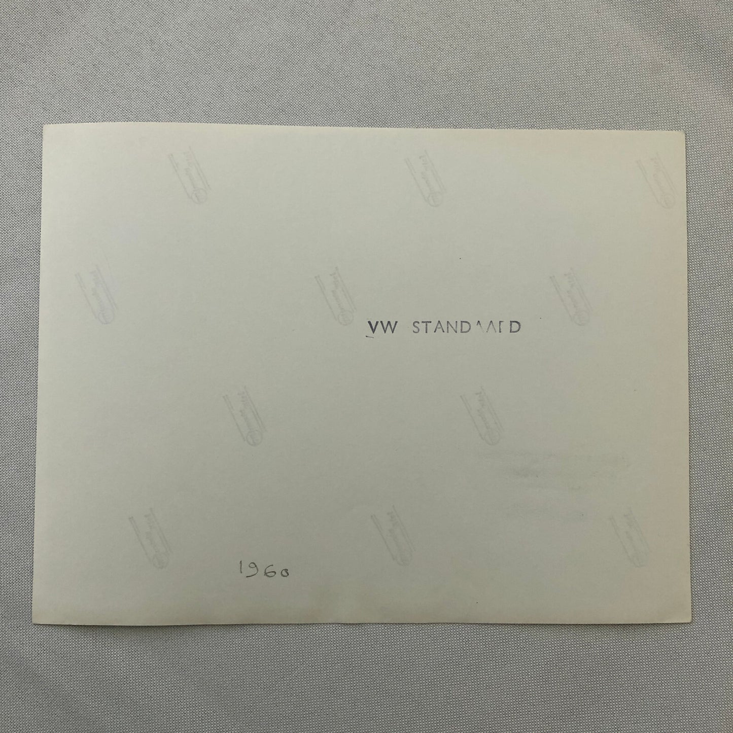 Volkswagen VW Beetle Factory Press Photo Photograph Print