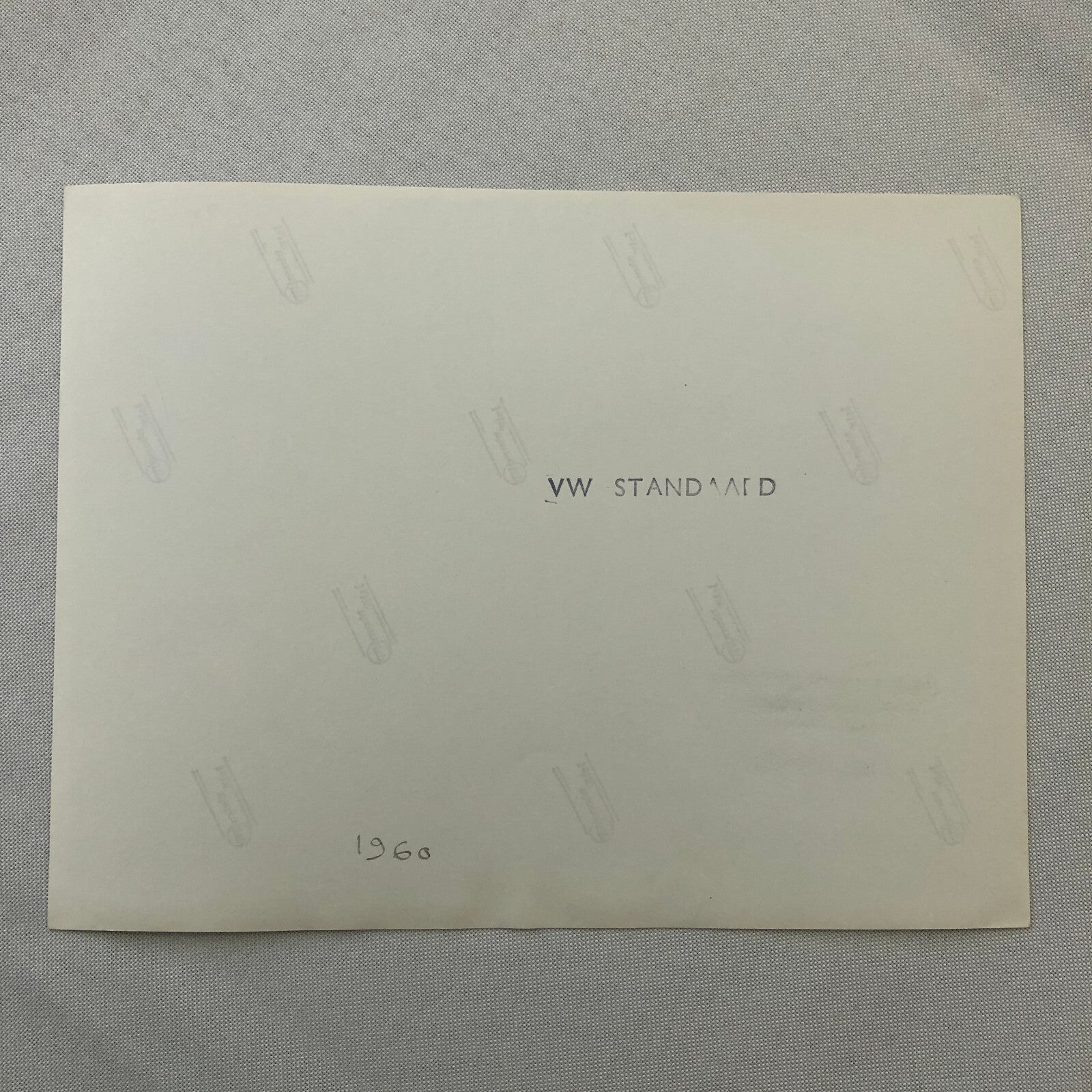 Volkswagen VW Beetle Factory Press Photo Photograph Print