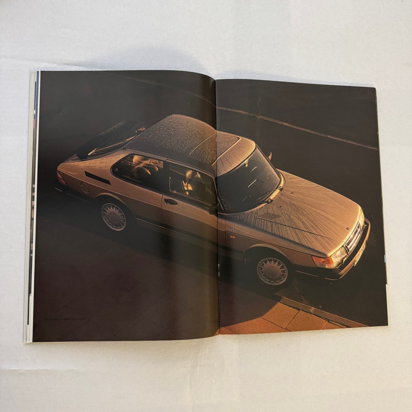 Vintage Saab 900 Car Sales Brochure Catalog 900 Turbo 900i 900C Car DUTCH Text