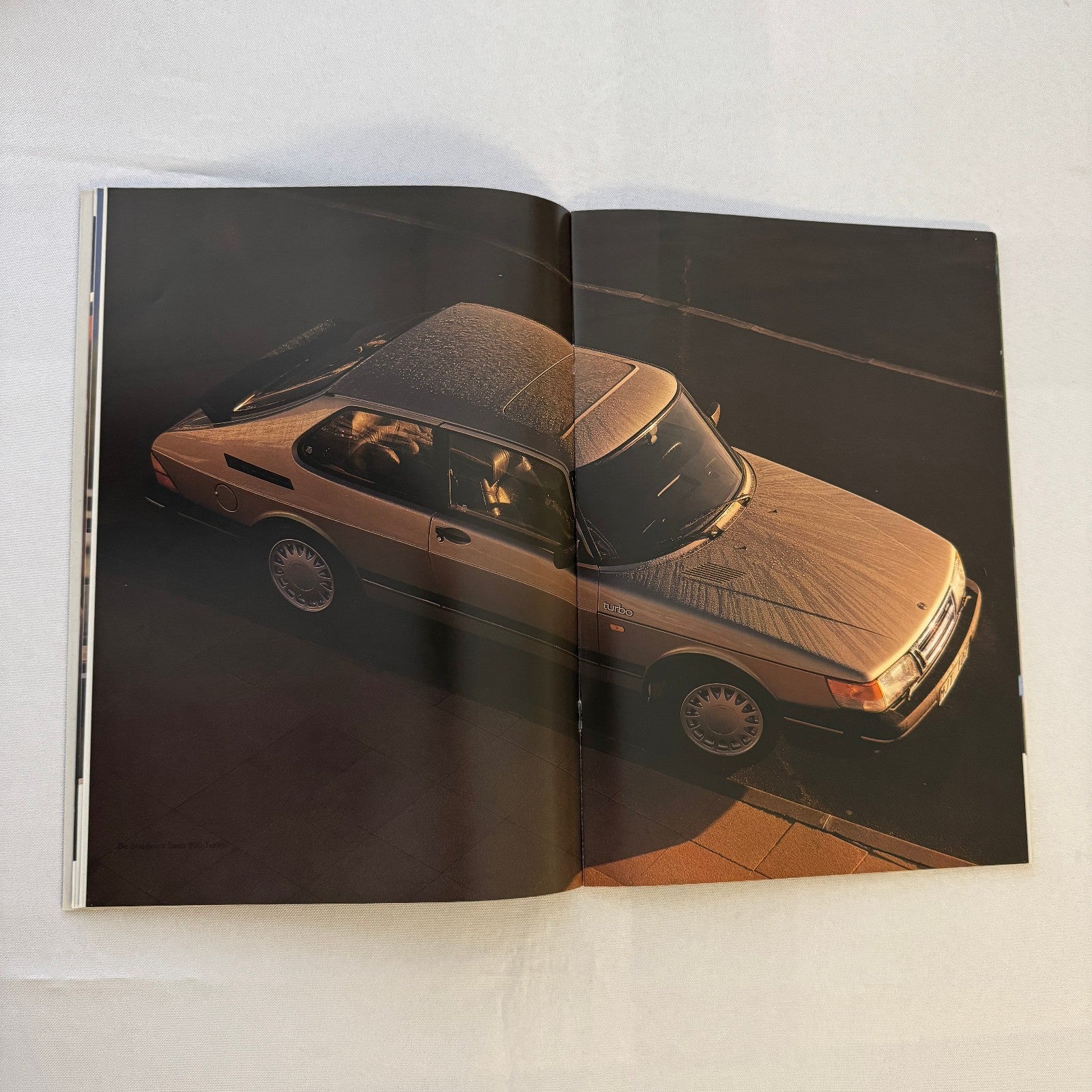 Vintage Saab 900 Car Sales Brochure Catalog 900 Turbo 900i 900C Car DUTCH Text