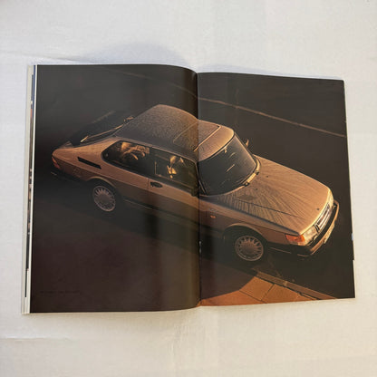 Vintage Saab 900 Car Sales Brochure Catalog 900 Turbo 900i 900C Car DUTCH Text