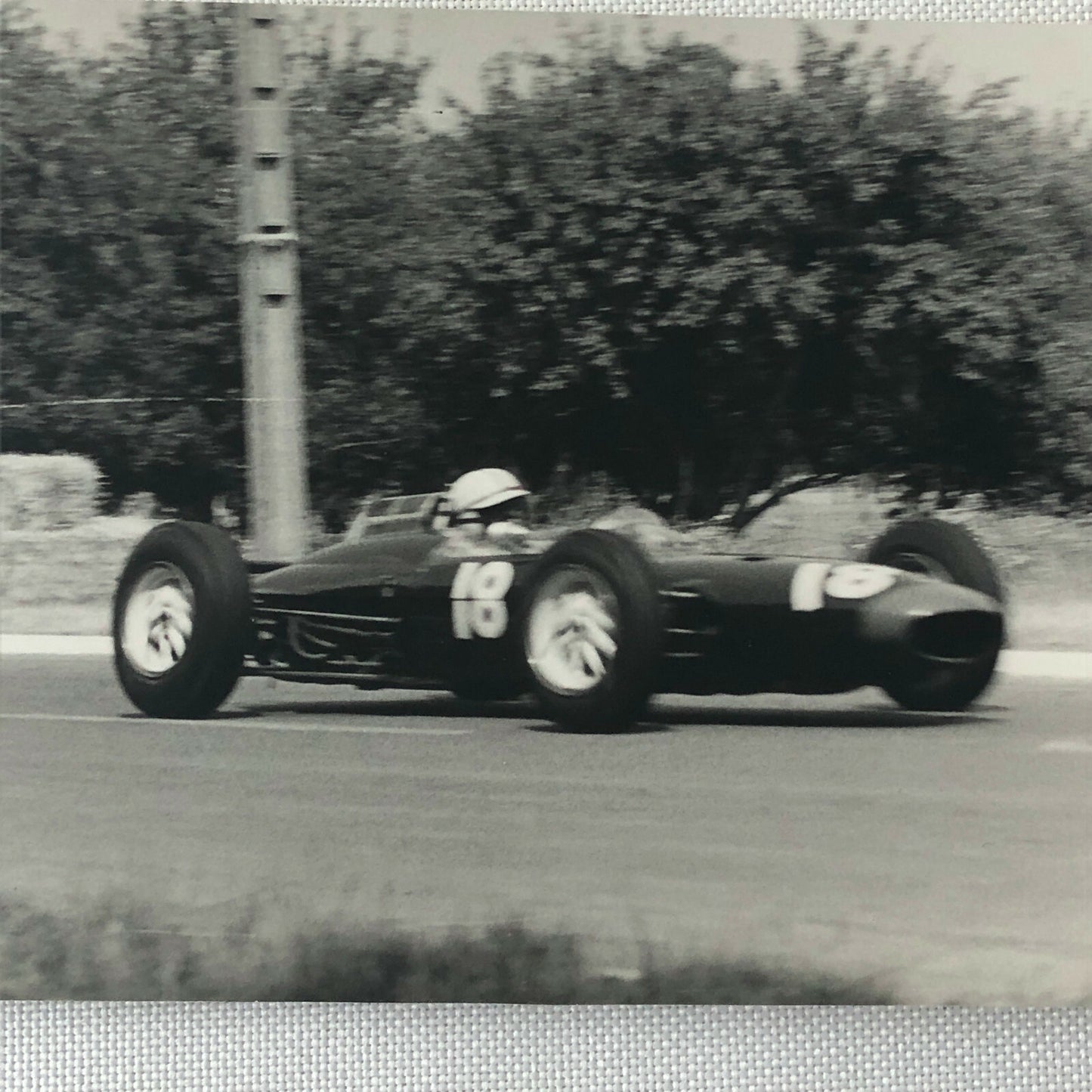 Vintage Racing Photo Photograph John Surtees Car