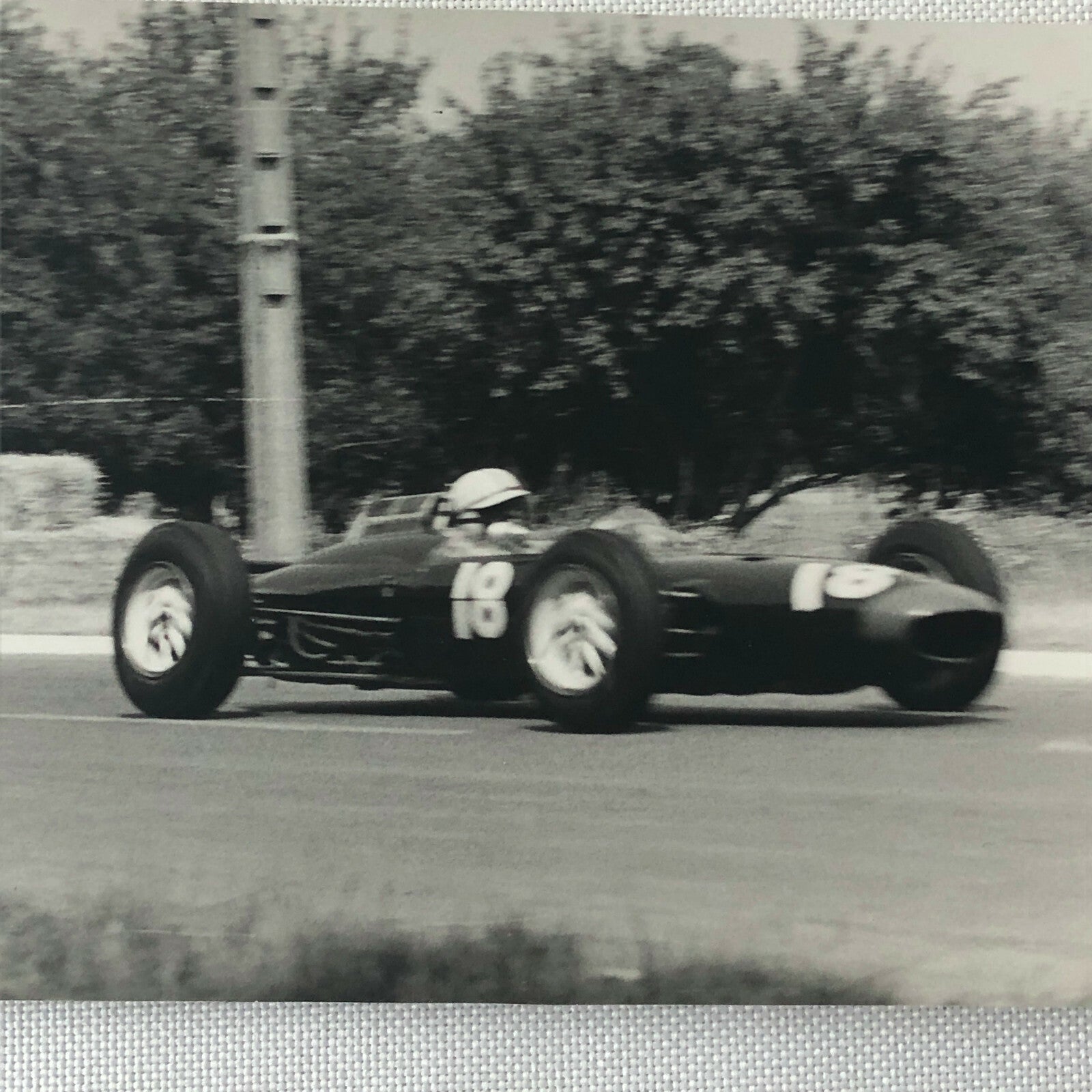 Vintage Racing Photo Photograph John Surtees Car
