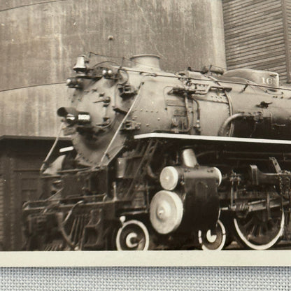 Vintage Train Locomotive Photo Photograph