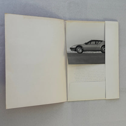 1981 Renault Alpine A310 V6 Car Press Kit Brochure Photos Vintage GERMAN TEXT