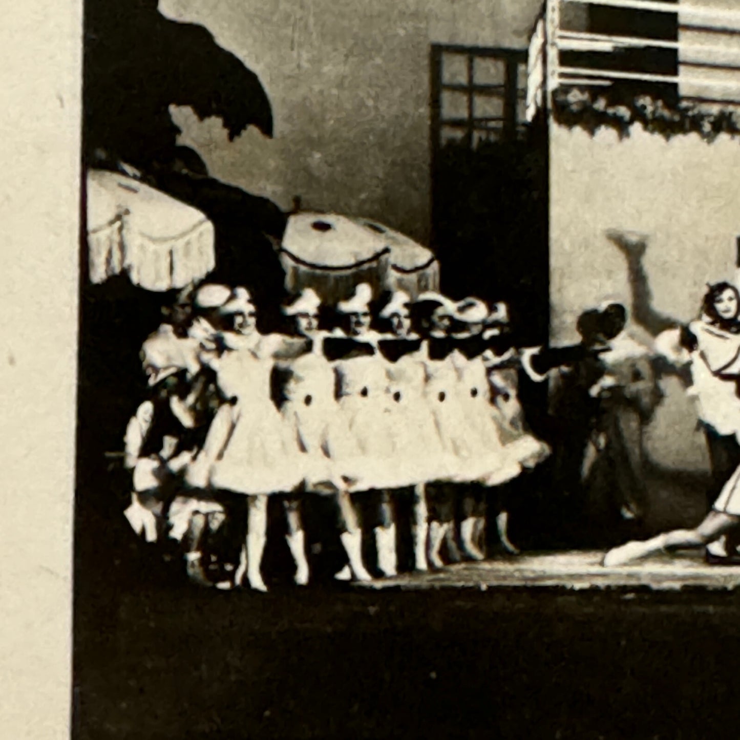 Vintage Circus Performer Postcard Post Card The Jewels Ice Skating Girls Skate