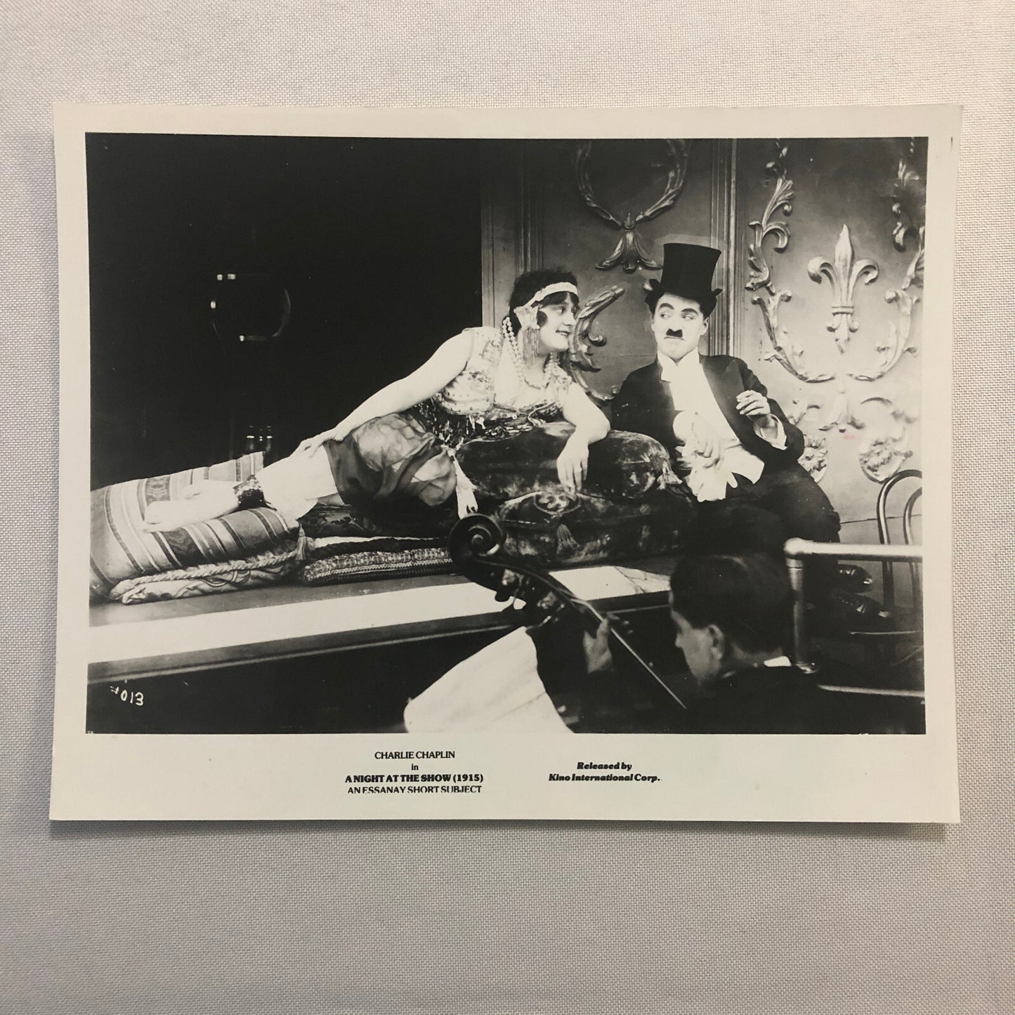 Charlie Chaplin A Night At the Show Movie Still Photo Photograph Film
