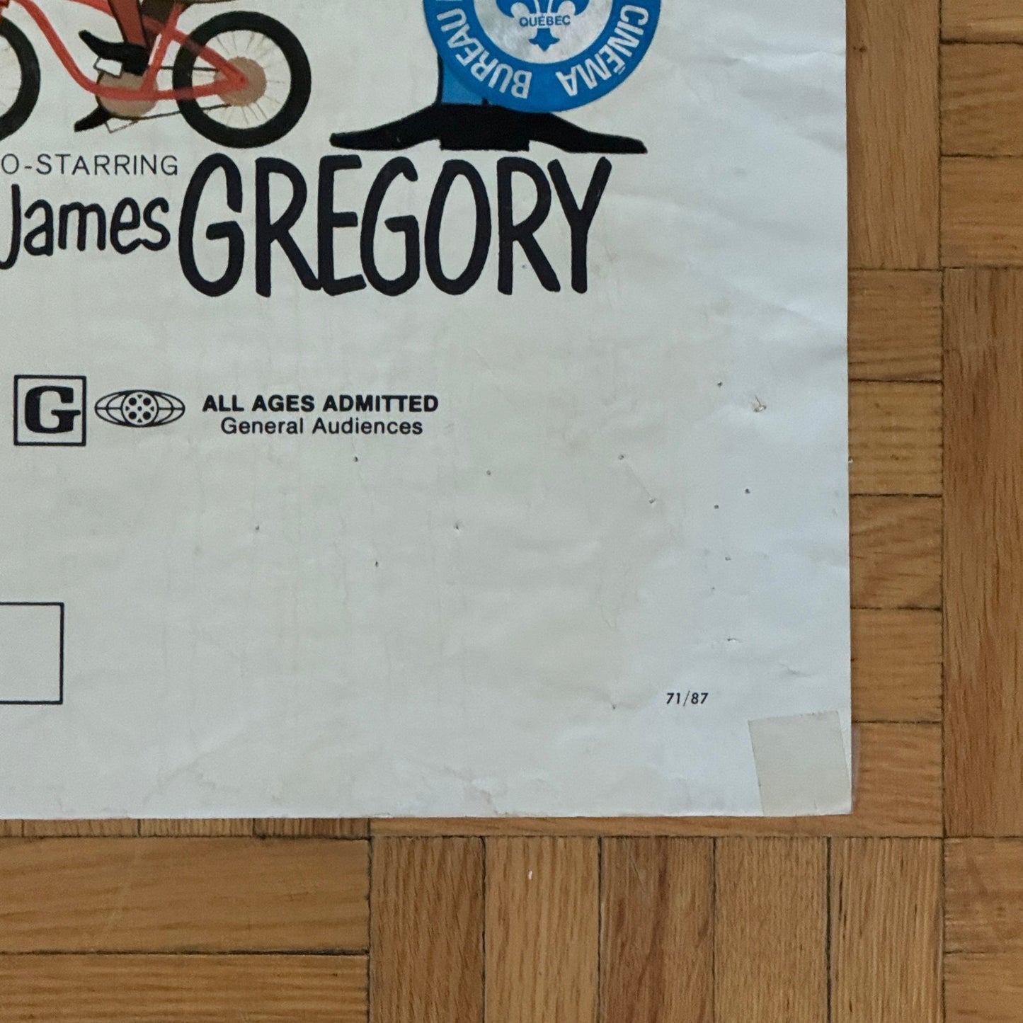 Vintage Disney Movie Poster $1,000,000 Duck Walt Disney Film Million Dollar Duck