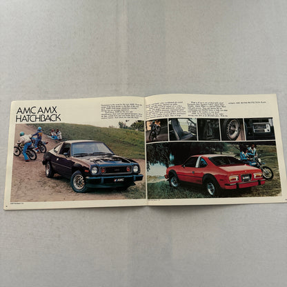 1978 AMC Car Sales Brochure Catalog AMC Concord Pacer Gremlin AMX Matador