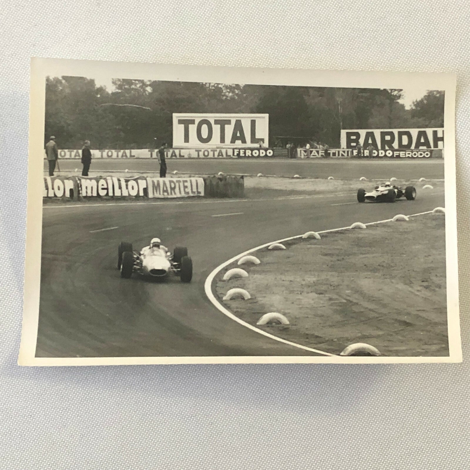 Vintage Grand Prix Car Racing Photo Photograph Print Motorsport Race