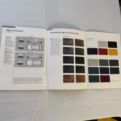 1993 Saab 900 Car Sales Brochure Catalog Saab 900 Cabriolet Turbo 16S GERMAN