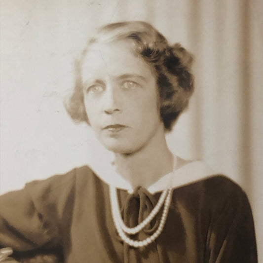 Press Photo Photograph Society Woman Assistant Secretary of State Wife 1934