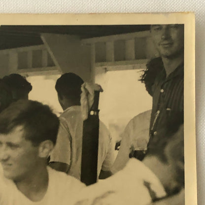 Vintage Racing Photo Photograph Crew or Drivers ? 