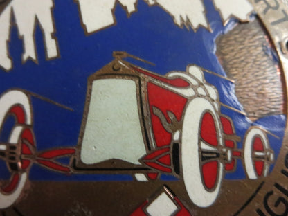 1929 ADAC Strahlenfahrt Freiburg I BR Car Rally Racing Badge Emblem 