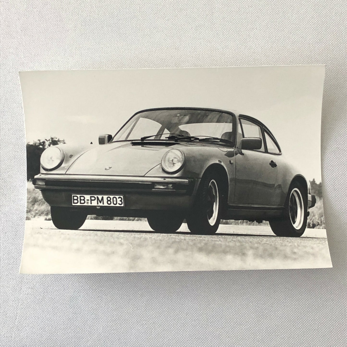 Porsche 911 Factory Press Photo Photograph Print 