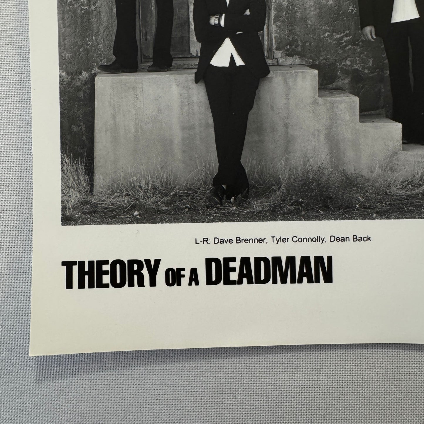 Theory of a Deadman Music Publicity Press Photo Photograph