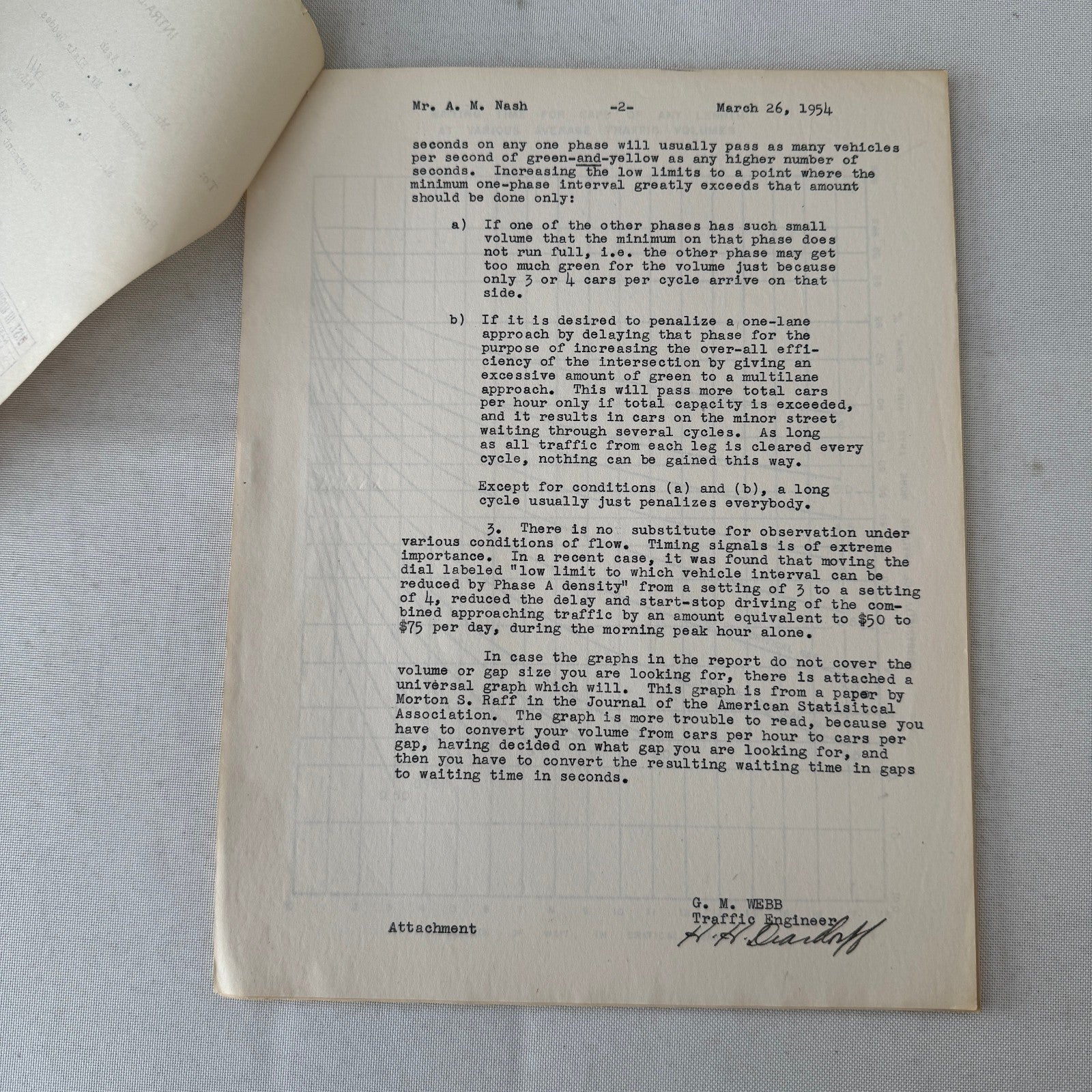 1954 California Traffic Study Civil Engineering Road Construction Documents