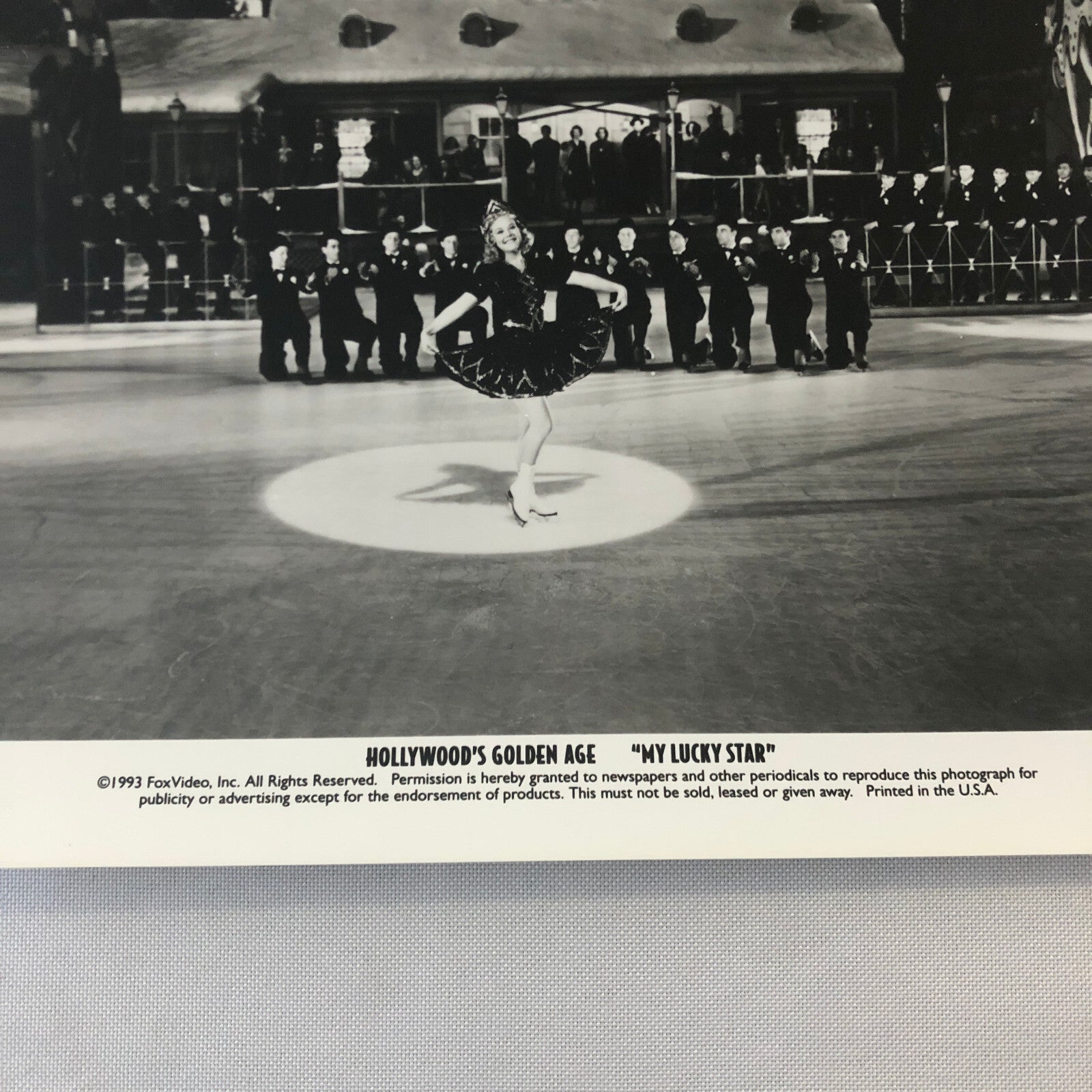 Movie Film Press Photo Photograph My Lucky Star Hollywood Golden Age 1993