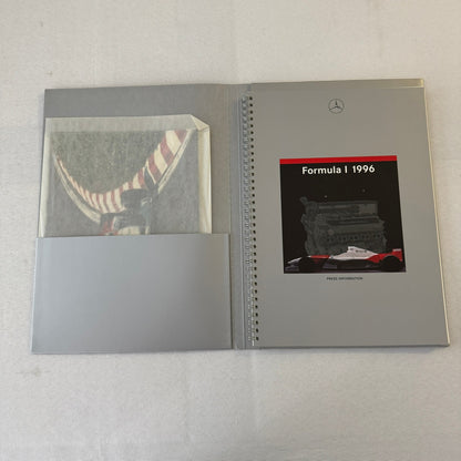 1996 Mercedes Marlboro F1 Formula One Racing Press KIt Mika Hakkinen Coulthard