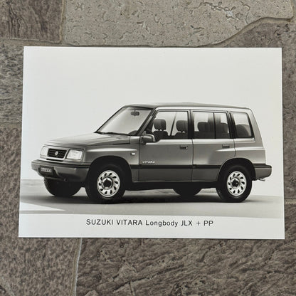 Suzuki Vitara Longbody Factory Press Photo Photograph Suzuki Sidekick