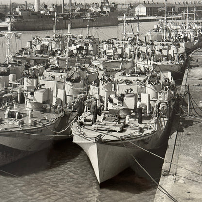 Royal Canadian Navy Military Ship Vintage Press Photo Photograph