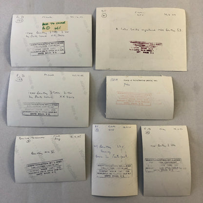 Vintage Rolls Royce Bentley Car Barn Find Junk Yard Parts Photo Print Lot of 30