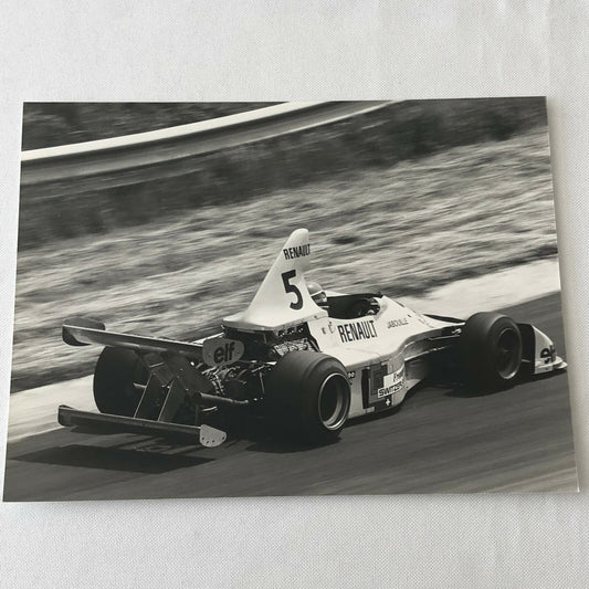 Vintage 1976 Formula 2 F2 Rome Grand Prix Racing Photo Photograph Jabouille