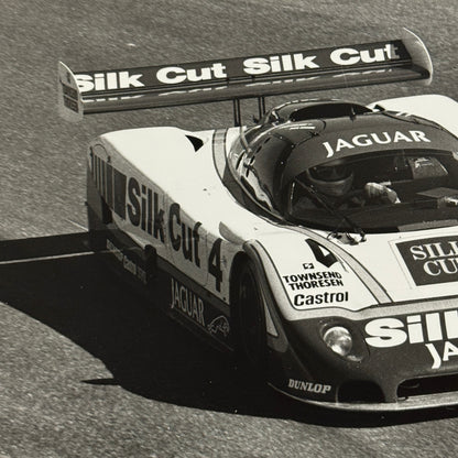 Silk Cut Jaguar XJR-8 Racing Car Photo Photograph 1987 Nurburgring 1000KM