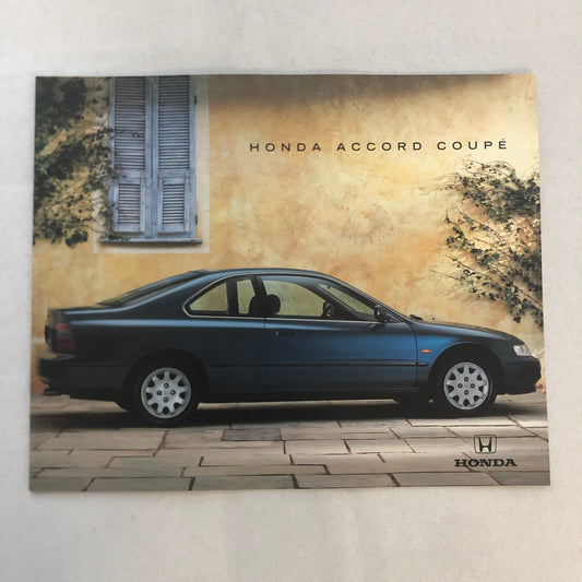 1995 Honda Accord Coupe Car Sales Brochure Catalog Advertising GERMAN European