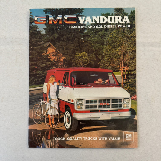 1983 GMC Vandura Van Truck Sales Brochure Catalog Special Camper Magnavan