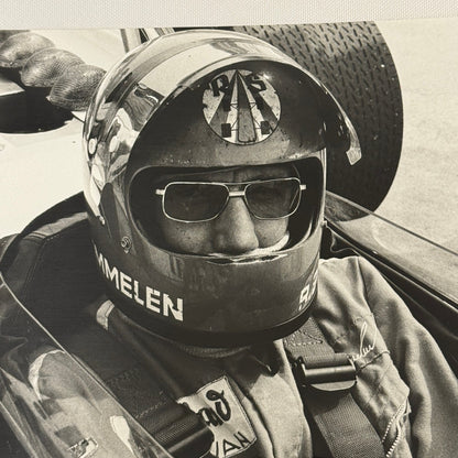Vintage Racing Photo 1970 German Grand Prix Rolf Stommelen Motorsport Photograph