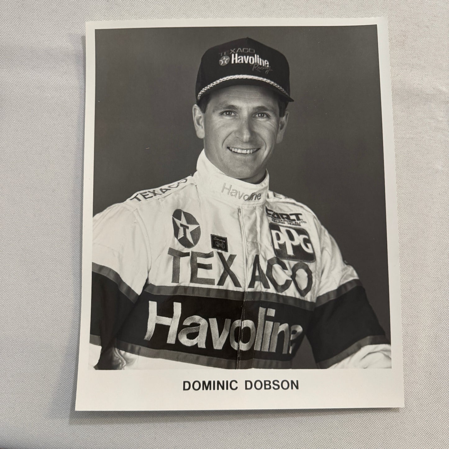 1990 Texaco Racing Team Indy CART Press Kit Brochure Photos Dominic Dobson