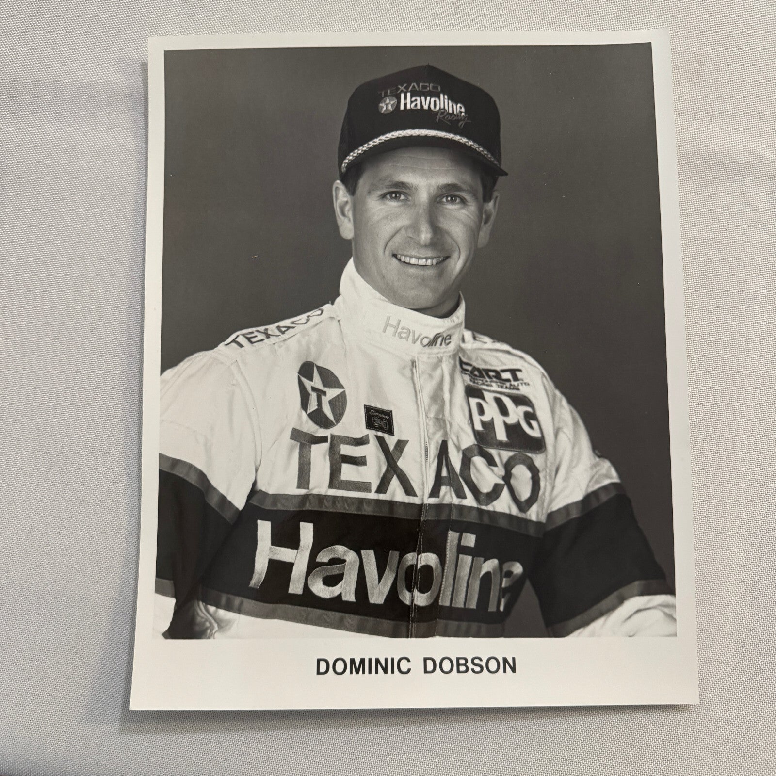1990 Texaco Racing Team Indy CART Press Kit Brochure Photos Dominic Dobson