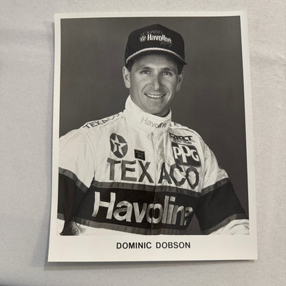 1990 Texaco Racing Team Indy CART Press Kit Brochure Photos Dominic Dobson