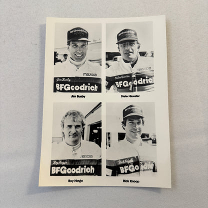 BF Goodrich Mazda Lola T616 Racing Press KIt Brochure Lola T-616 Jim Busby +