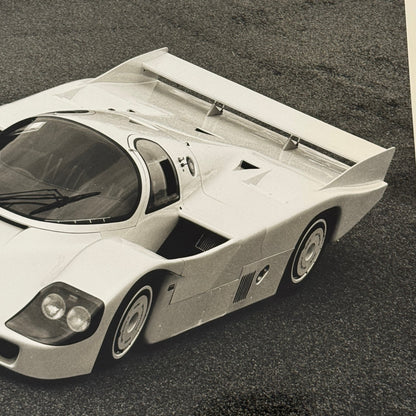 Vintage Porsche 956 Racing Car Photo Photograph Print Race Car