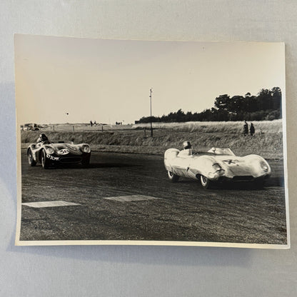 Vintage Racing Photo Photograph Print Lotus Car