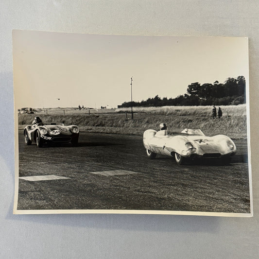Vintage Racing Photo Photograph Print Lotus Car