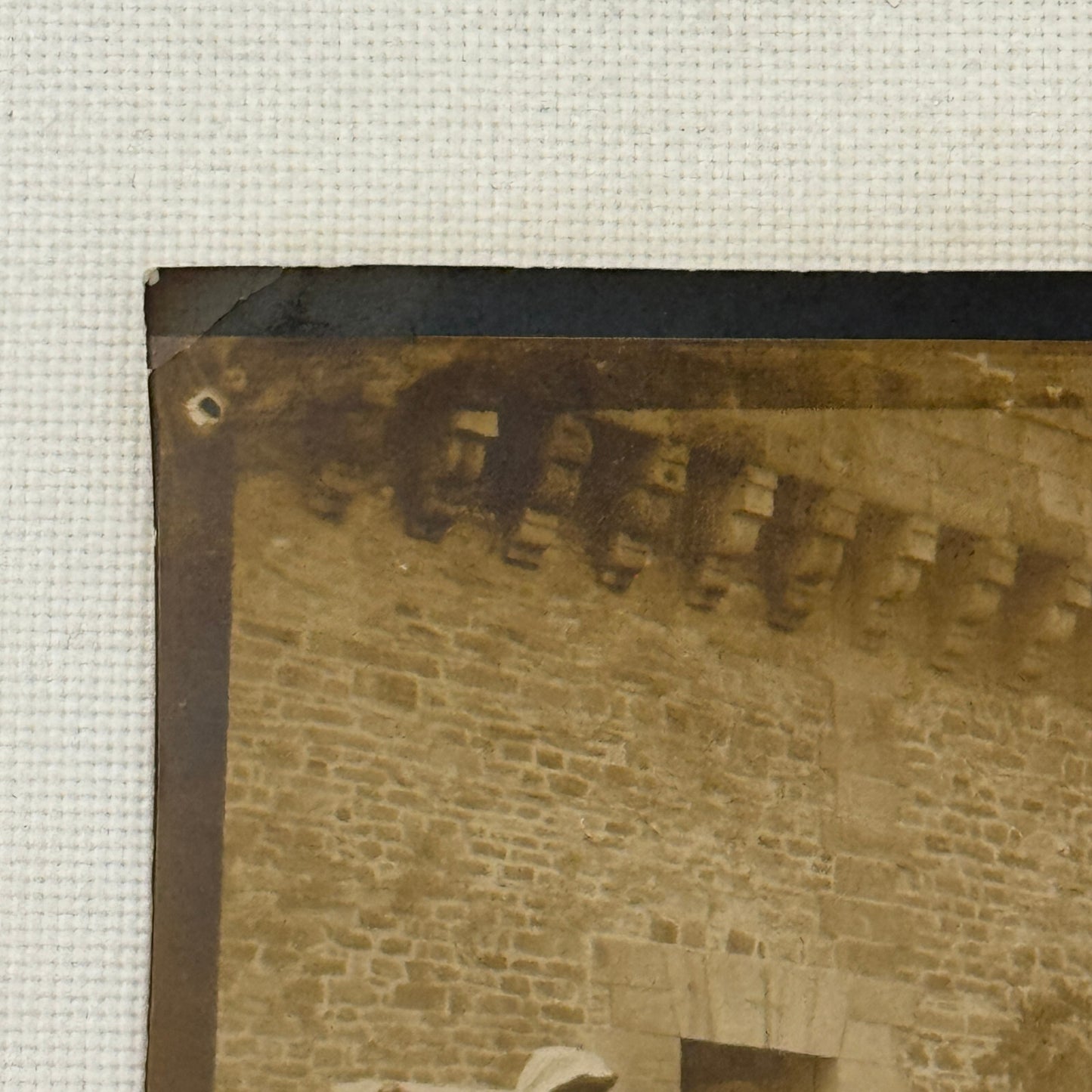 Vintage Photograph Photo People with Antique Car Early Automobile