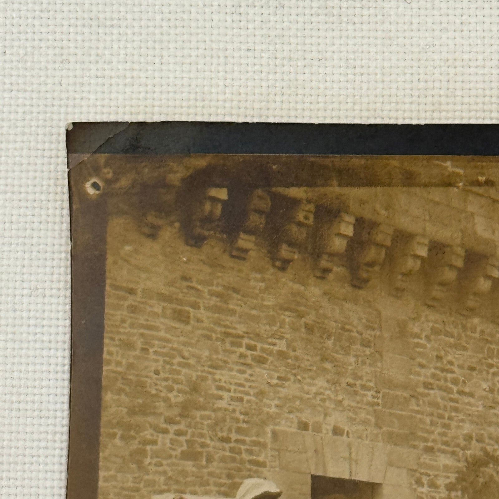 Vintage Photograph Photo People with Antique Car Early Automobile