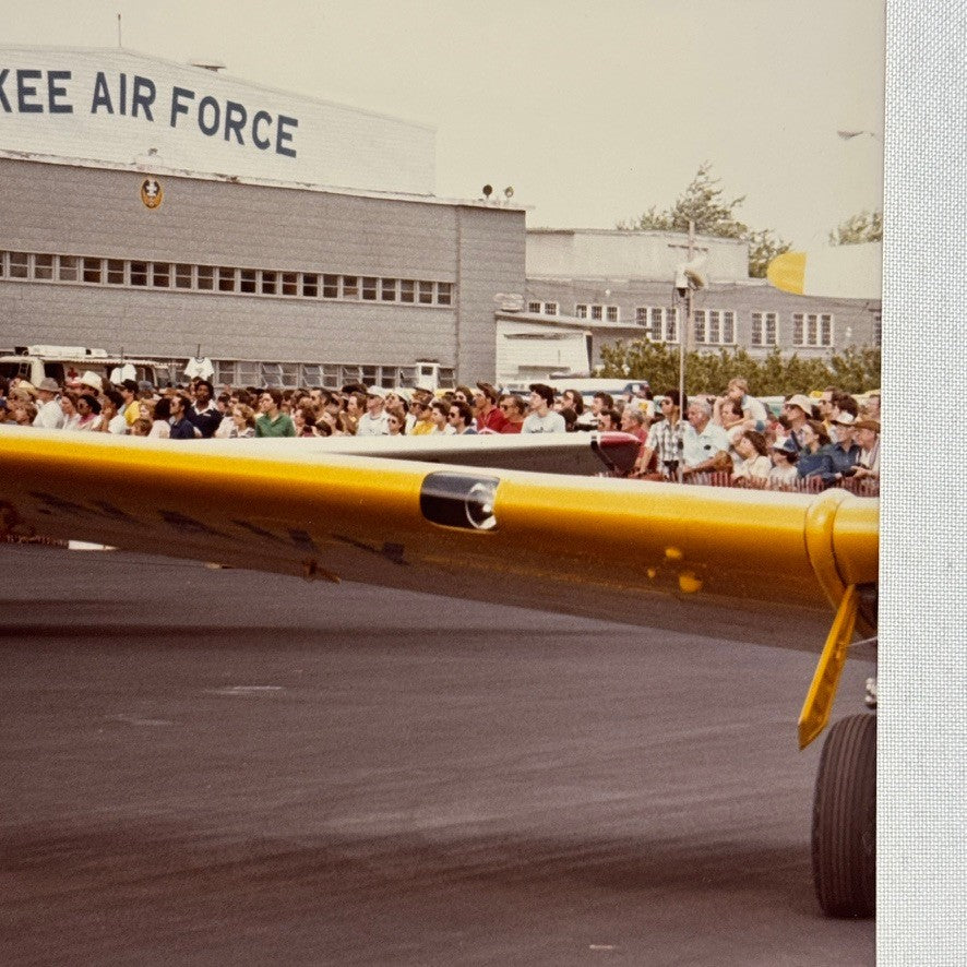 Vintage US Military Aircraft Airshow Photo Large Aviation Photograph Air Force