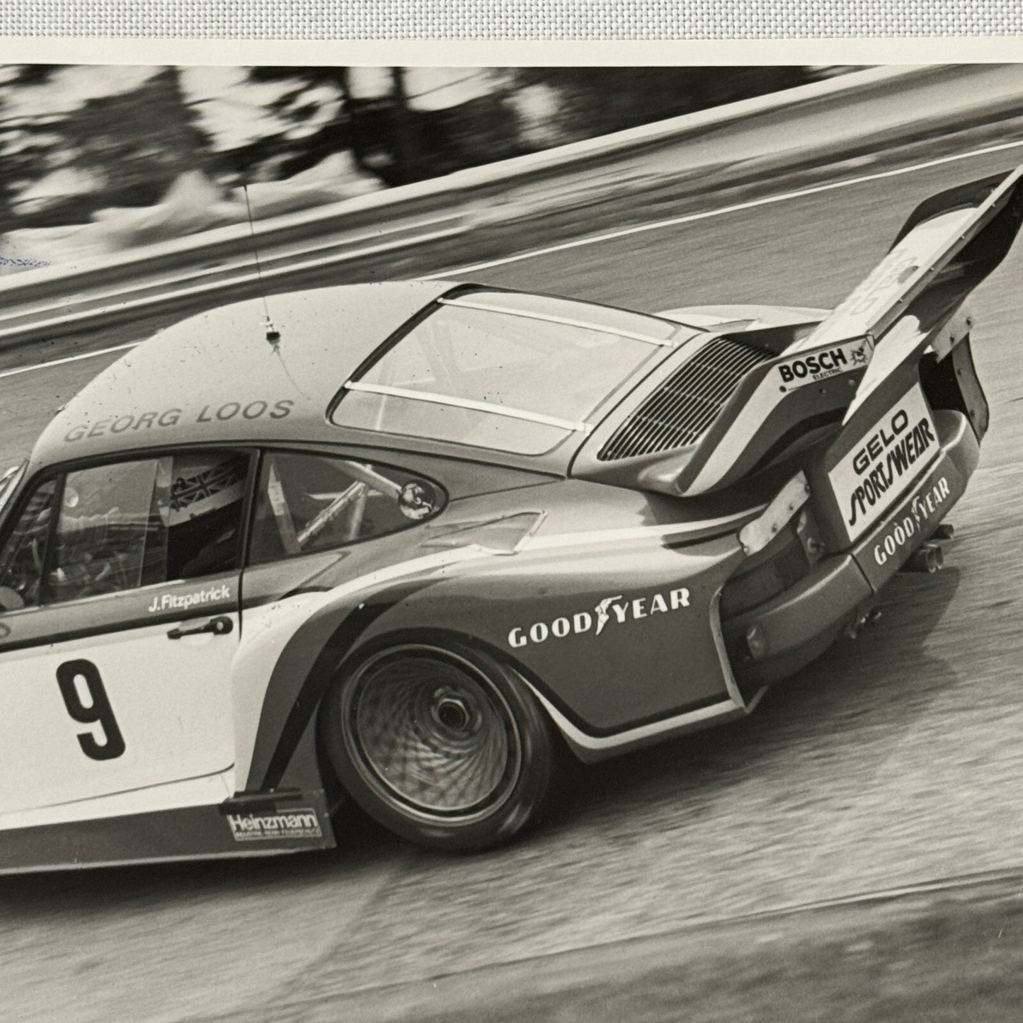 Porsche 935 1000 KM Nurburgring 1979 Racing Photo Photograph John Fitzpatrick