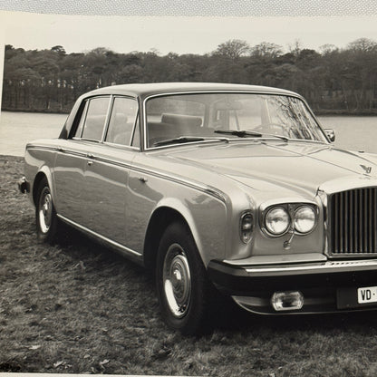 Bentley T2 Car Factory Press Photo Photograph Print 1980