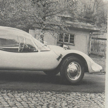 Colani GT Sports Car Volkswagen Beetle Based Luigi Colani Photo Photograph Print