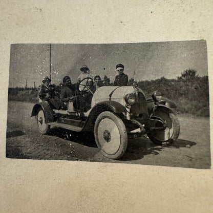 Vintage Italian Real Photo Postcard Post Card 1921 Rome Postmark Roma