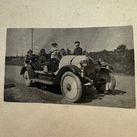 Vintage Italian Real Photo Postcard Post Card 1921 Rome Postmark Roma