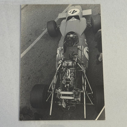Vintage Racing Photo Photograph Jackie Stewart Matra Car Motorsport