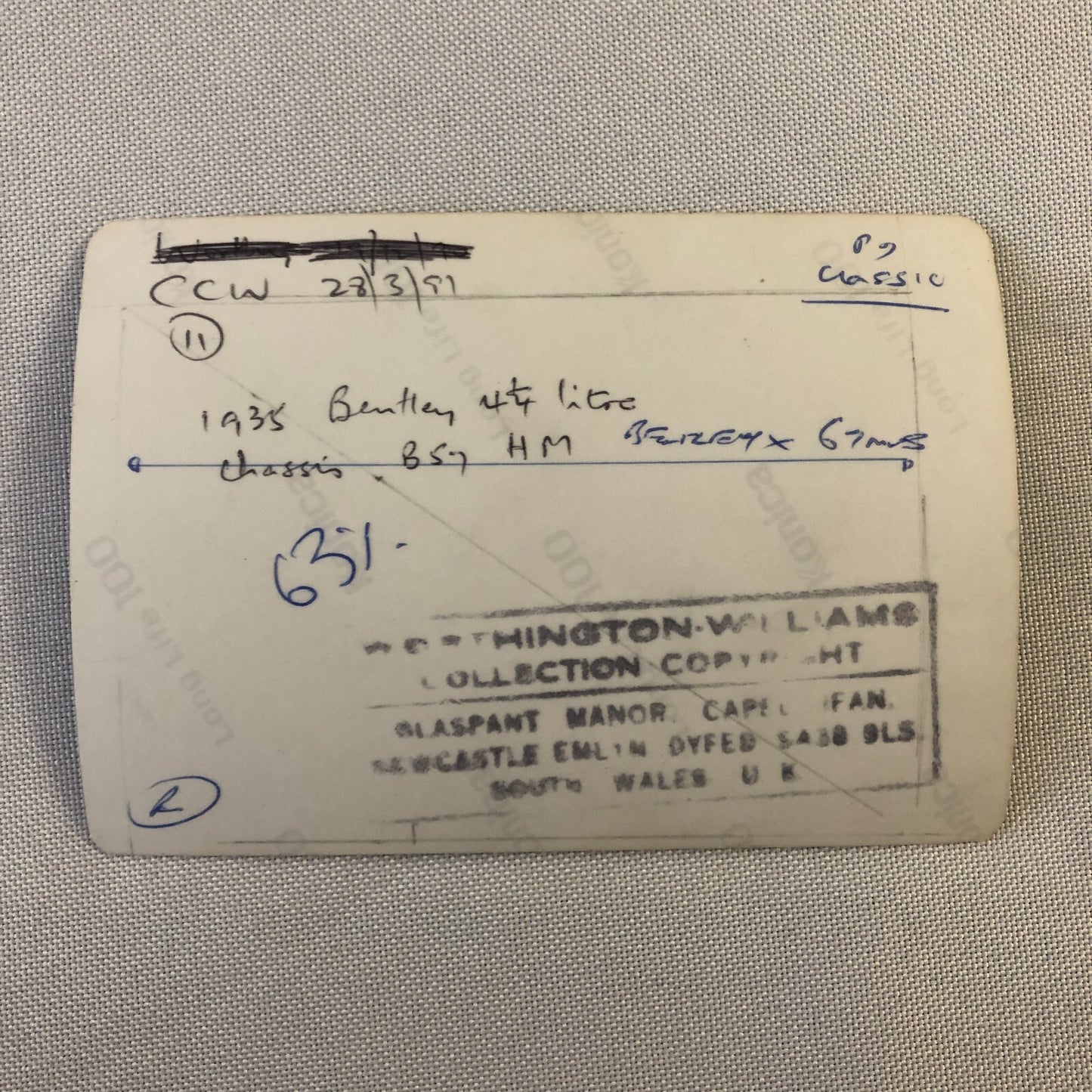 Vintage Rolls Royce Bentley Car Barn Find Junk Yard Parts Photo Print Lot of 30