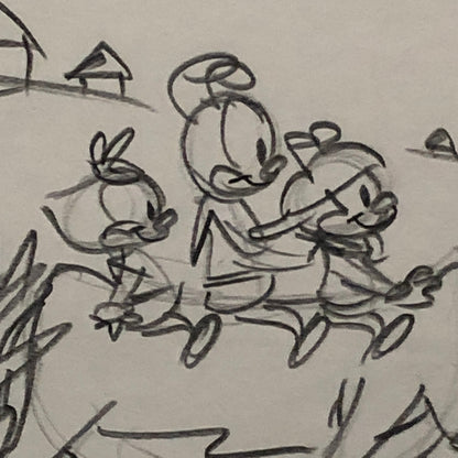 ANIMANIACS Animation Storyboard Illustration Drawing Sketch Art Story Board