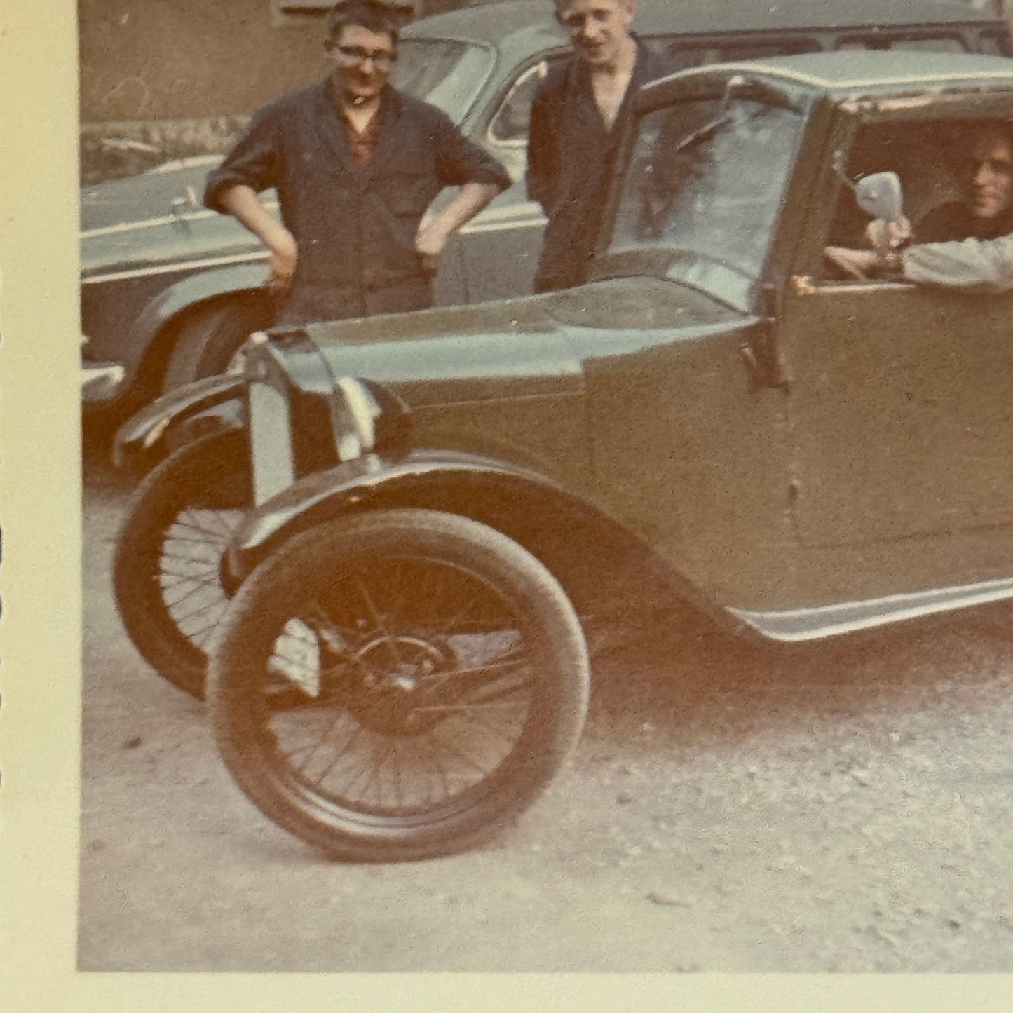 Vintage Austin Seven Car Photo Photograph Snaphshot Austin 7